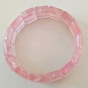 Stone quartz stretch bracelet